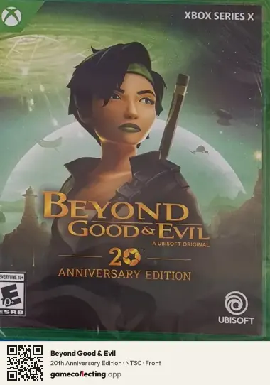 Beyond Good & Evil Xbox Series X, NTSC box front