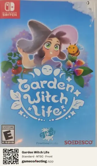 Garden Witch Life Nintendo Switch, NTSC box front