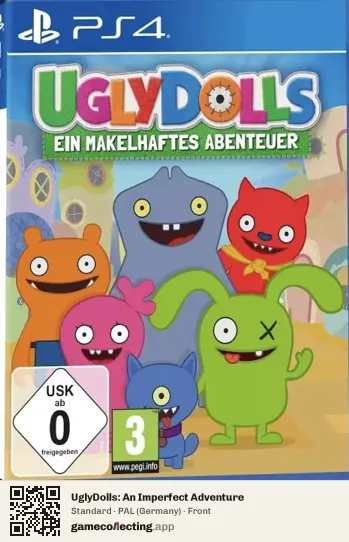 UglyDolls: An Imperfect Adventure PlayStation 4, Germany box front
