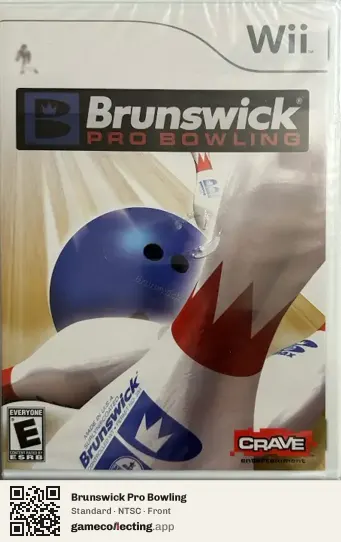 Brunswick Pro Bowling Nintendo Wii, NTSC box front