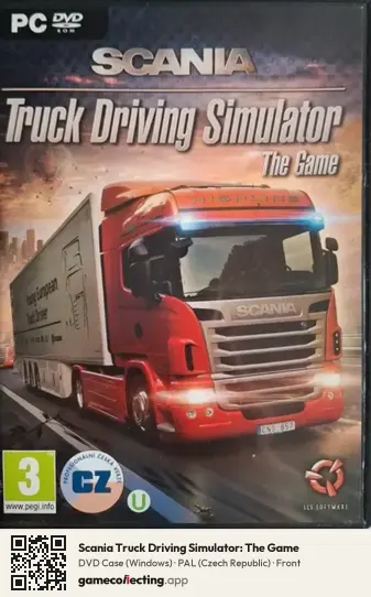 Scania Truck Driving Simulator: The Game Computer, Czech Republic box front