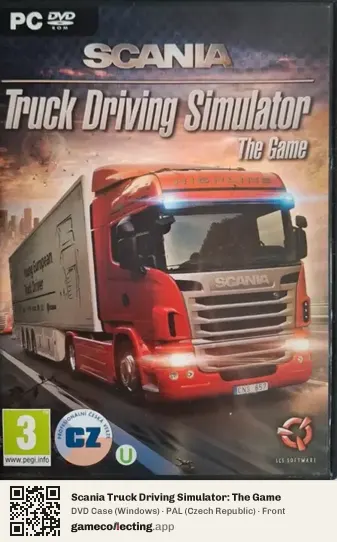 Scania Truck Driving Simulator: The Game Computer, Czech Republic box front