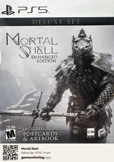 Mortal Shell PlayStation 5, NTSC box front