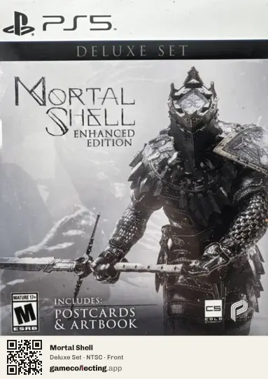 Mortal Shell PlayStation 5, NTSC box front