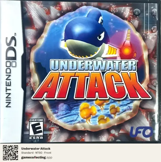 Underwater Attack Nintendo DS, NTSC box front