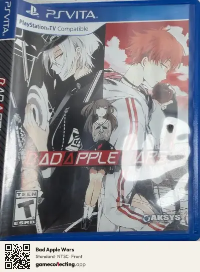 Bad Apple Wars PlayStation Vita, NTSC box front