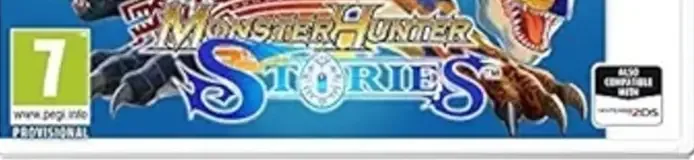 Monster Hunter Stories, the PEGI square on its front