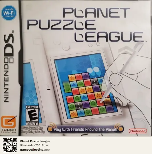 Planet Puzzle League Nintendo DS, NTSC box front