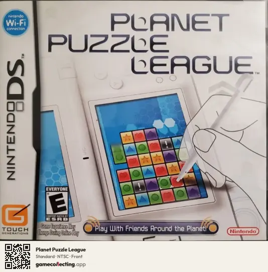 Planet Puzzle League Nintendo DS, NTSC box front