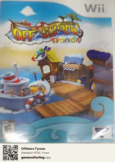 Offshore Tycoon Nintendo Wii, NTSC box front