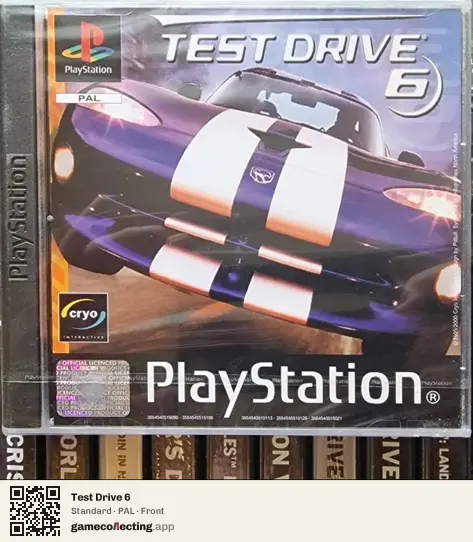 Test Drive 6 PlayStation, PAL box front