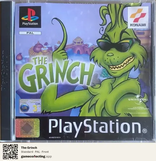The Grinch PlayStation, PAL box front