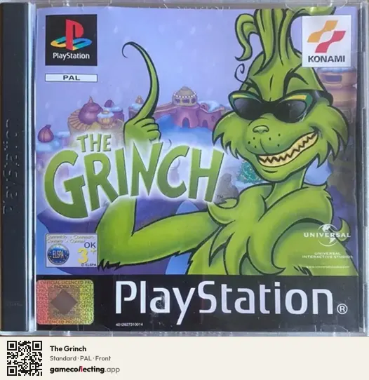 The Grinch PlayStation, PAL box front