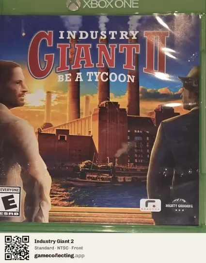 Industry Giant 2 Xbox One, NTSC box front