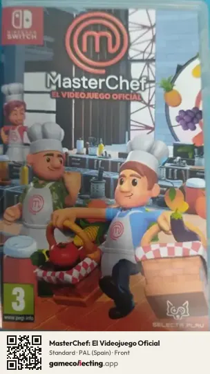 MasterChef: El Videojuego Oficial Nintendo Switch, Spain box front