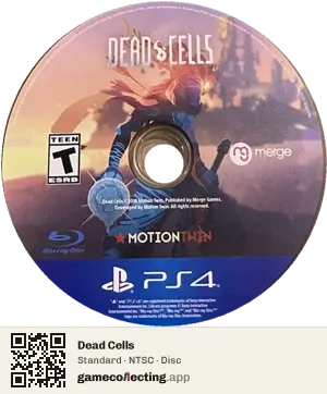 Dead Cells PlayStation 4, NTSC disc