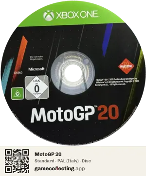 MotoGP 20 Xbox One, PAL disc