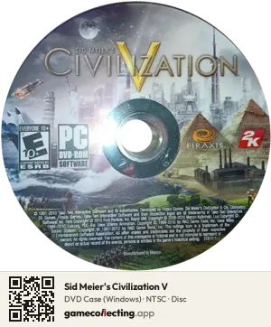 Sid Meier's Civilization V Computer, NTSC disc