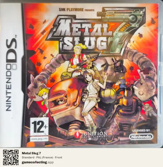 Metal Slug 7 Nintendo DS, France box front