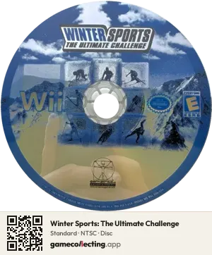 Winter Sports: The Ultimate Challenge Nintendo Wii, NTSC disc