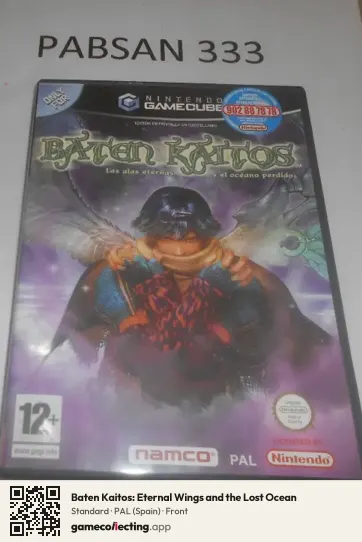 Baten Kaitos: Eternal Wings and the Lost Ocean Nintendo GameCube, Spain box front