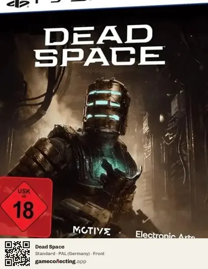 Dead Space PlayStation 5, Germany box front