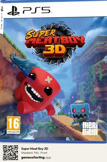 Super Meat Boy 3D PlayStation 5, PAL box front