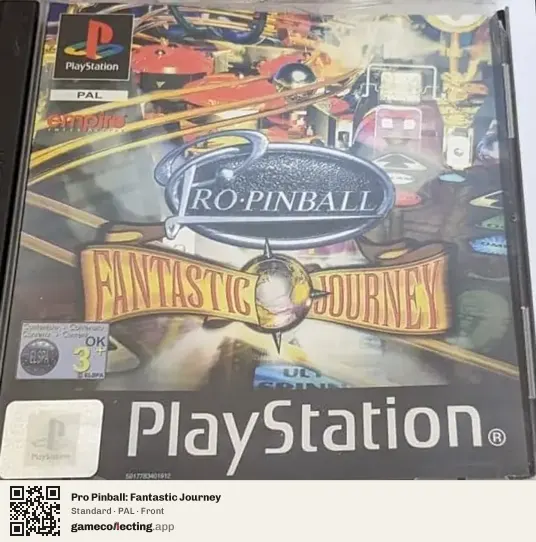 Pro Pinball: Fantastic Journey PlayStation, PAL box front