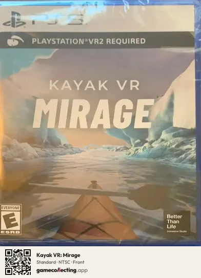 Kayak VR: Mirage PlayStation 5, NTSC box front
