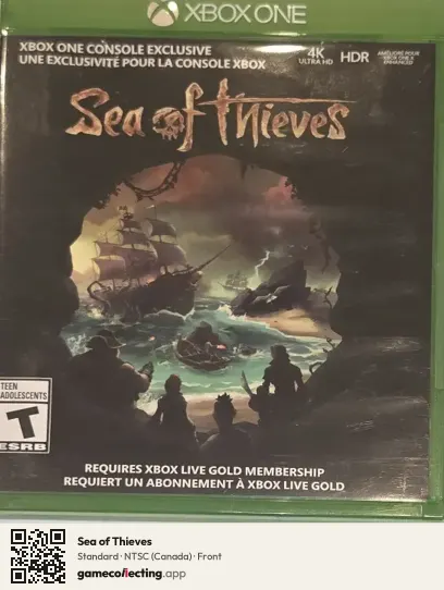 Sea of Thieves Xbox One, Canada box front