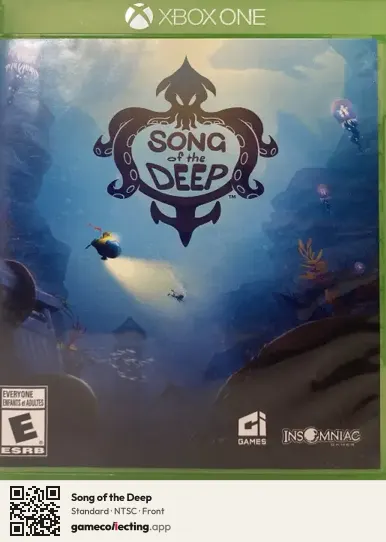 Song of the Deep Xbox One, NTSC box front