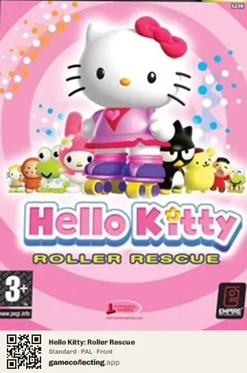 Hello Kitty: Roller Rescue Xbox, PAL box front