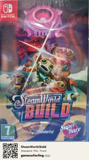 SteamWorld Build Nintendo Switch, PAL box front