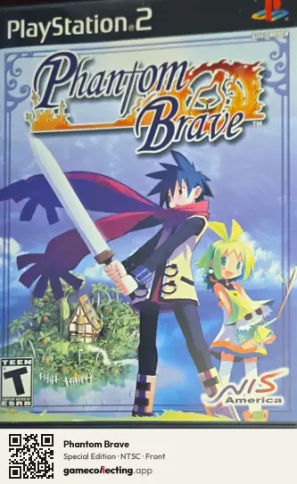 Phantom Brave PlayStation 2, NTSC box front