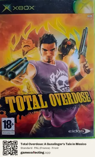 Total Overdose: A Gunslinger's Tale in Mexico Xbox, France box front