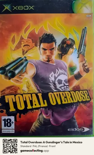 Total Overdose: A Gunslinger's Tale in Mexico Xbox, France box front
