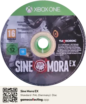 Sine Mora EX Xbox One, PAL disc
