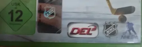 NHL 15, the USK square on its front