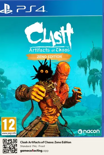 Clash Artifacts of Chaos: Zeno Edition PlayStation 4, PAL box front