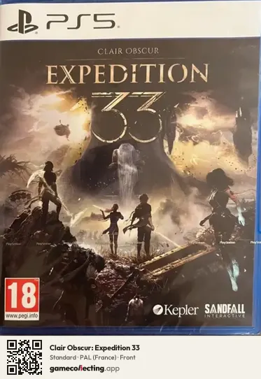 Clair Obscur: Expedition 33 PlayStation 5, France box front