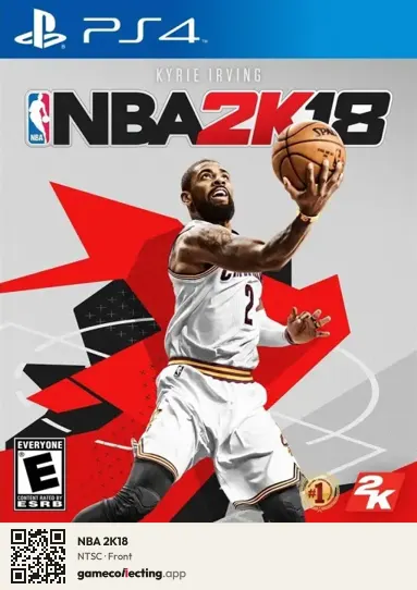 NBA 2K18 PlayStation 4, NTSC box front