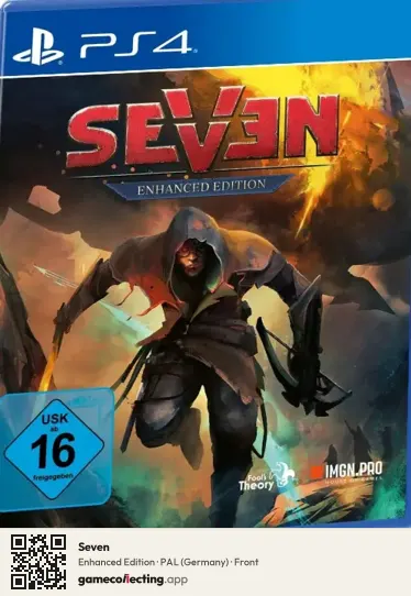 Seven PlayStation 4, Germany box front