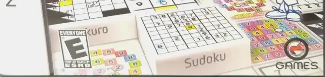 Challenge Me: Brain Puzzles 2, the ESRB box on its front