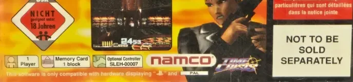 Time Crisis, the Australian classification mark on its front