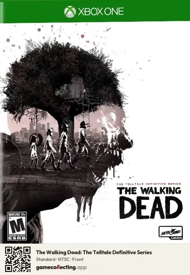 The Walking Dead: The Telltale Definitive Series Xbox One, NTSC box front