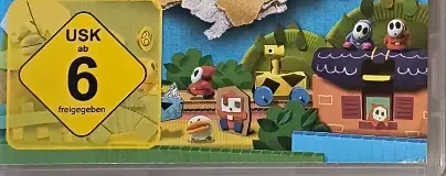 Yoshi's Crafted World, the USK square on its front