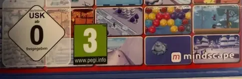 Winter Games Collection + Advent Calendar, the USK square on its front