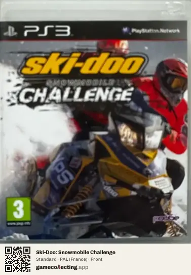 Ski-Doo: Snowmobile Challenge PlayStation 3, France box front