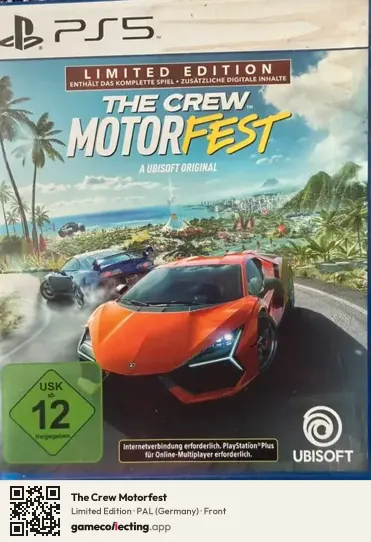 The Crew Motorfest PlayStation 5, Germany box front