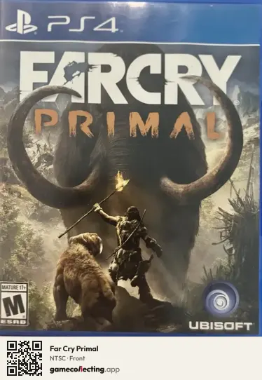 Far Cry Primal PlayStation 4, NTSC box front